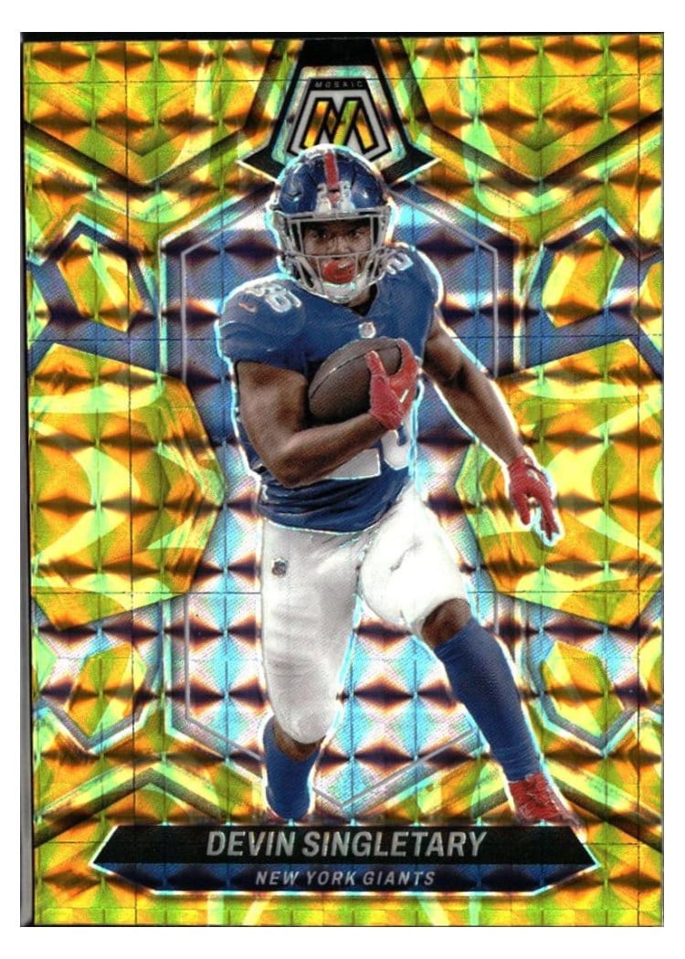 2024 Panini Mosaic Base Set Devin Singletary #163 card