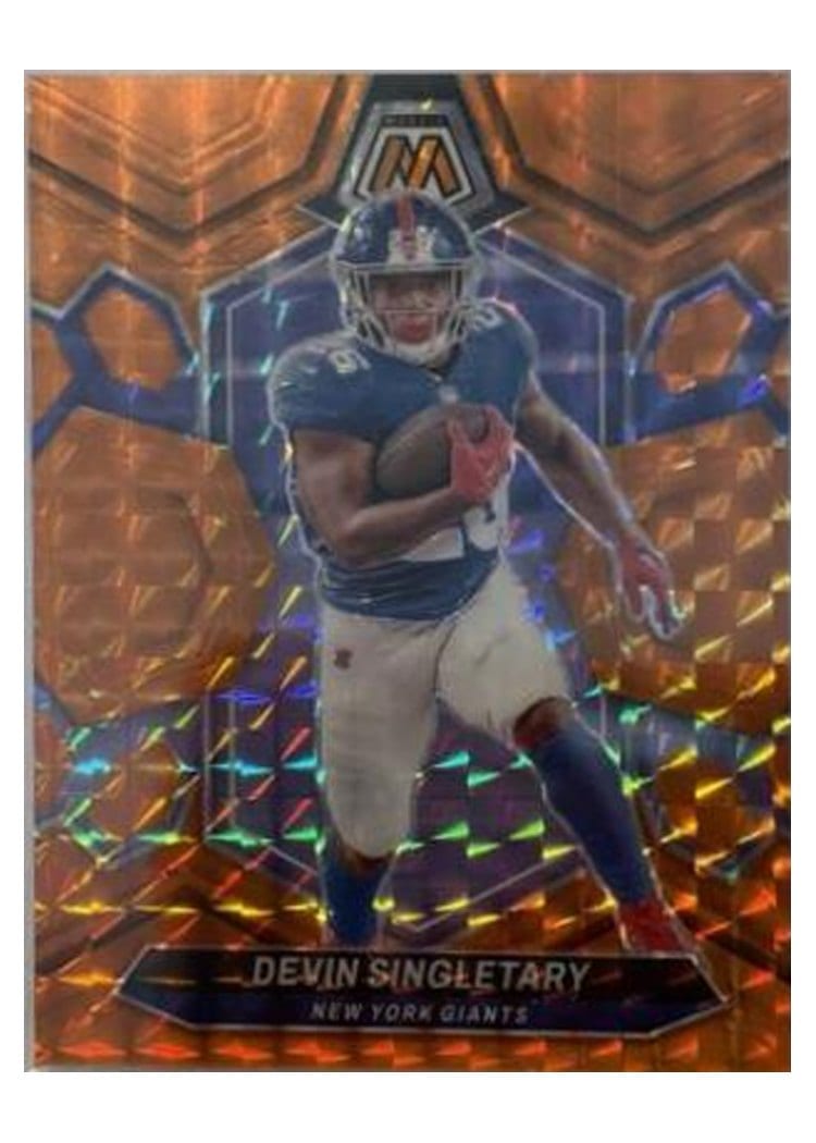 2024 Panini Mosaic Base Set Devin Singletary #163 card