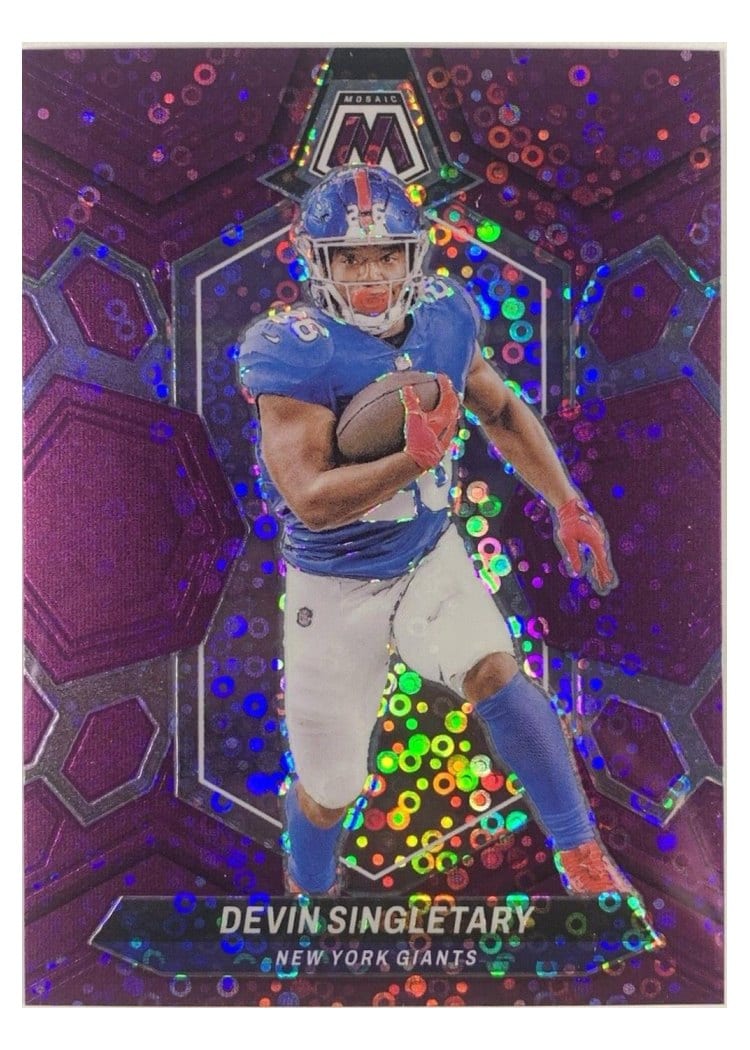 2024 Panini Mosaic Base Set Devin Singletary #163 card
