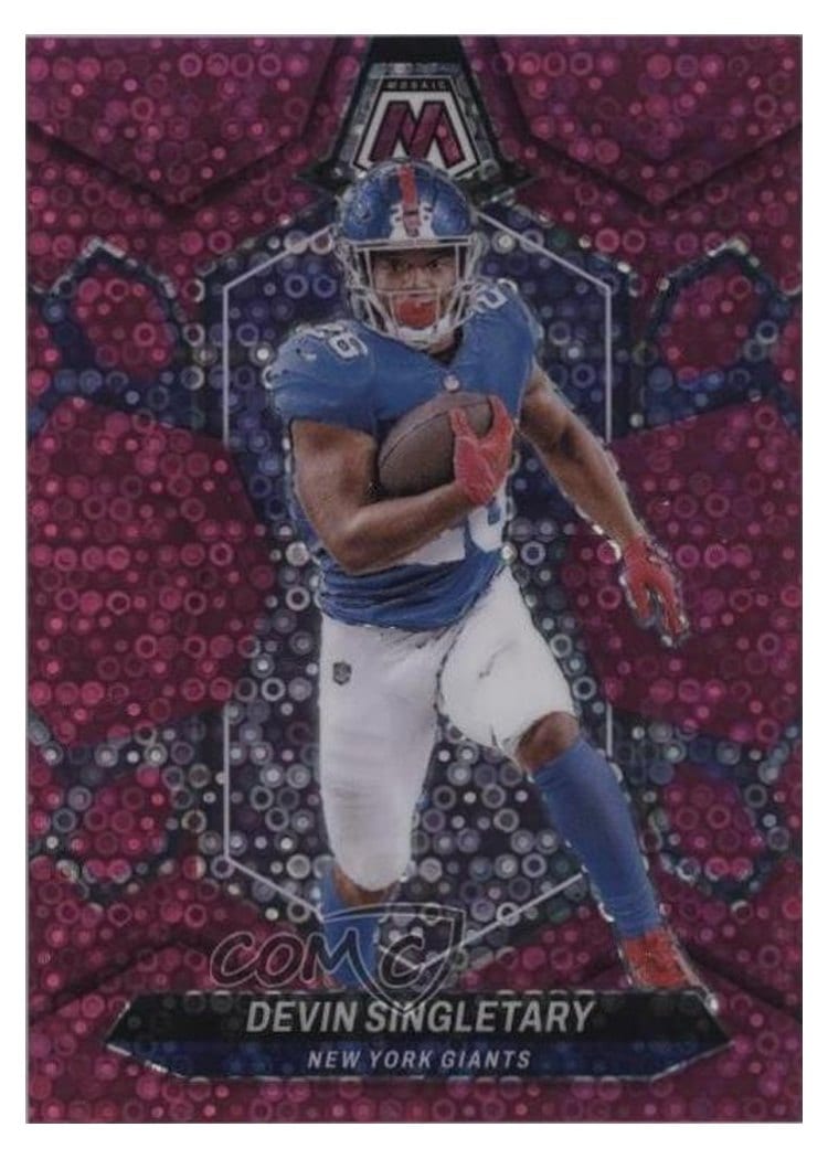 2024 Panini Mosaic Base Set Devin Singletary #163 card