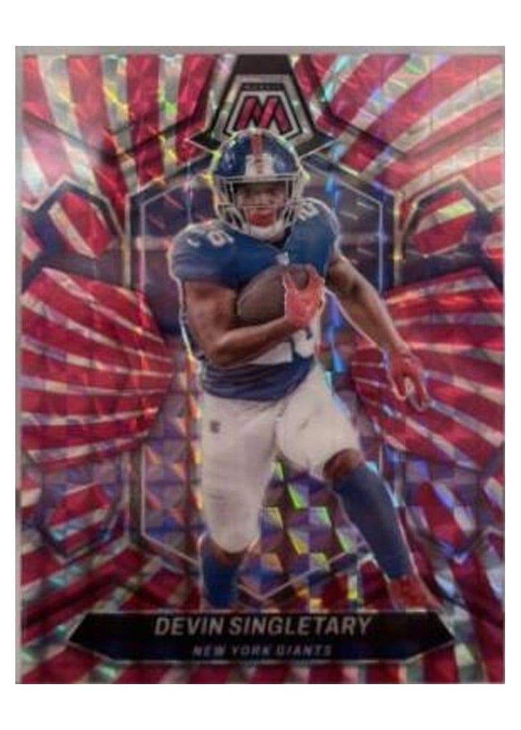 2024 Panini Mosaic Base Set Devin Singletary #163 card