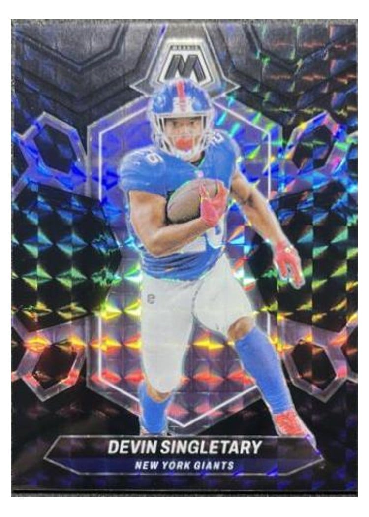 2024 Panini Mosaic Base Set Devin Singletary #163 card