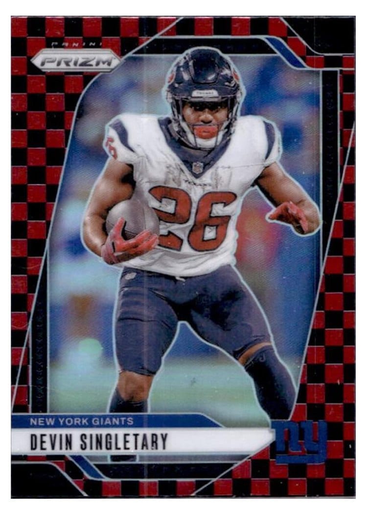 2024 Panini Prizm Base Set Devin Singletary #213 card