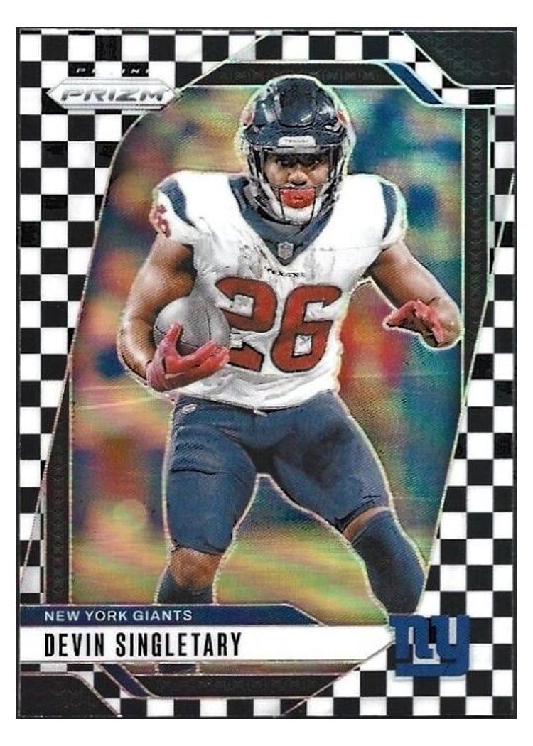 2024 Panini Prizm Base Set Devin Singletary #213 card