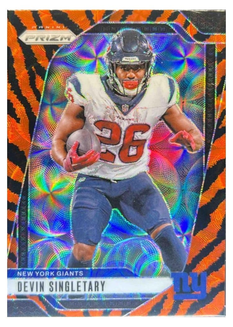 2024 Panini Prizm Base Set Devin Singletary #213 card