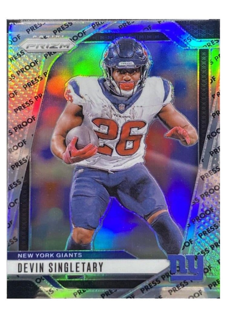 2024 Panini Prizm Base Set Devin Singletary #213 card