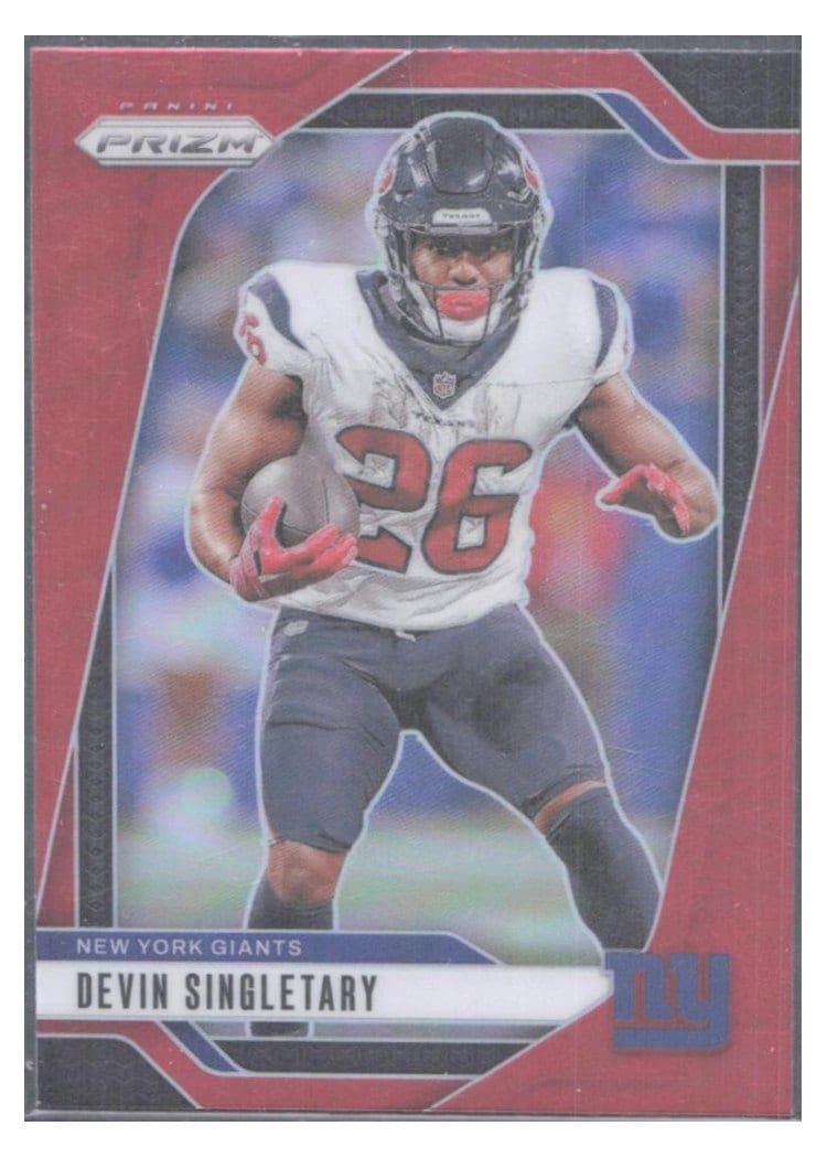 2024 Panini Prizm Base Set Devin Singletary #213 card