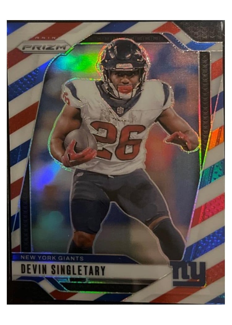 2024 Panini Prizm Base Set Devin Singletary #213 card