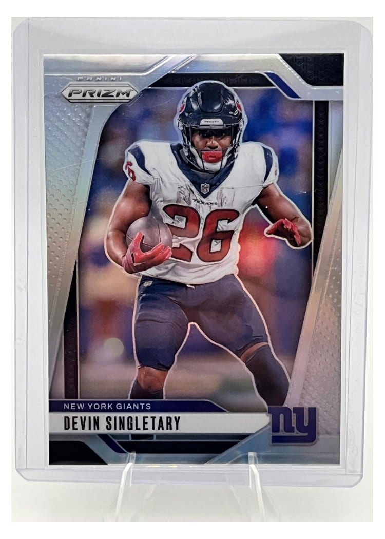 2024 Panini Prizm Base Set Devin Singletary #213 card