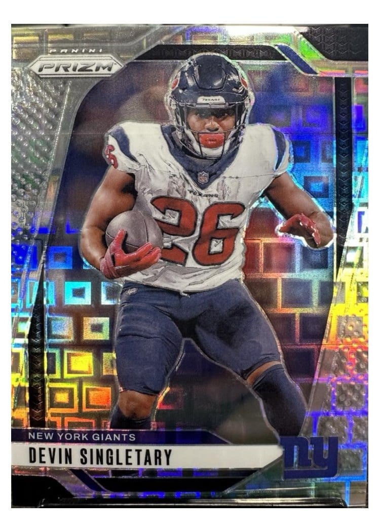 2024 Panini Prizm Base Set Devin Singletary #213 card