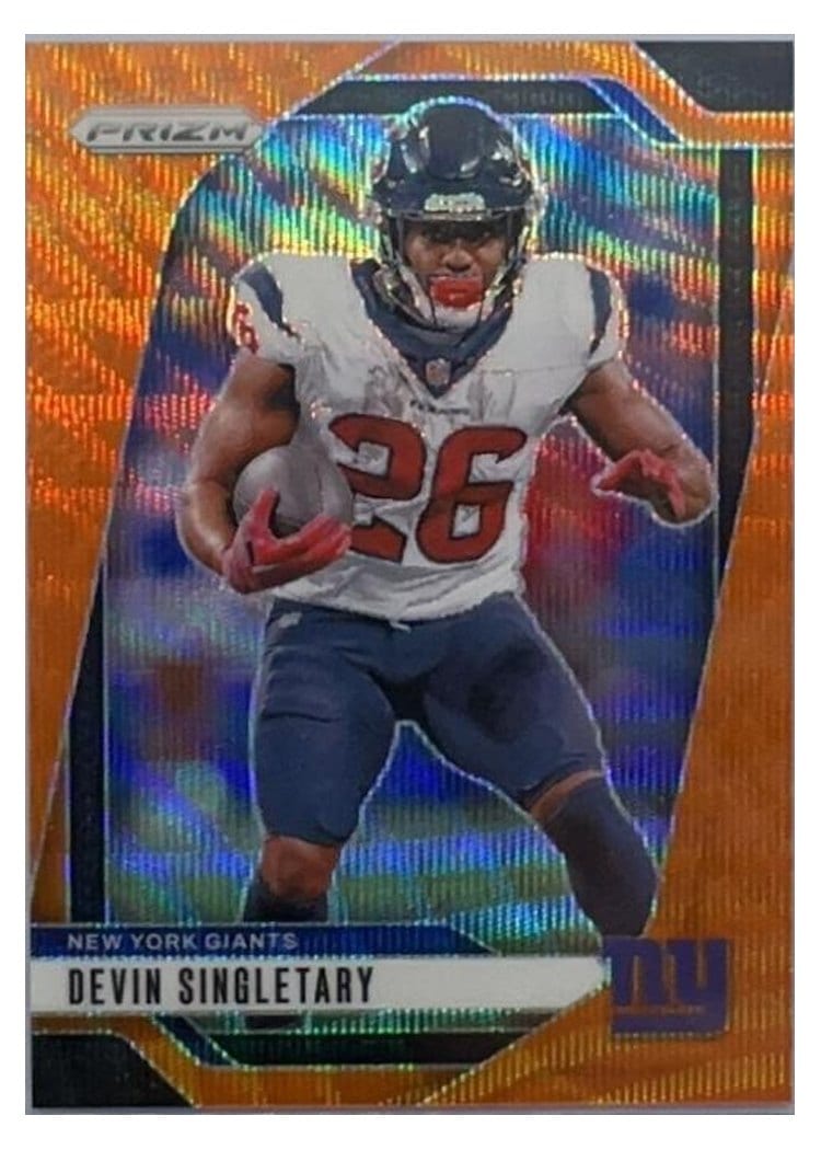 2024 Panini Prizm Base Set Devin Singletary #213 card