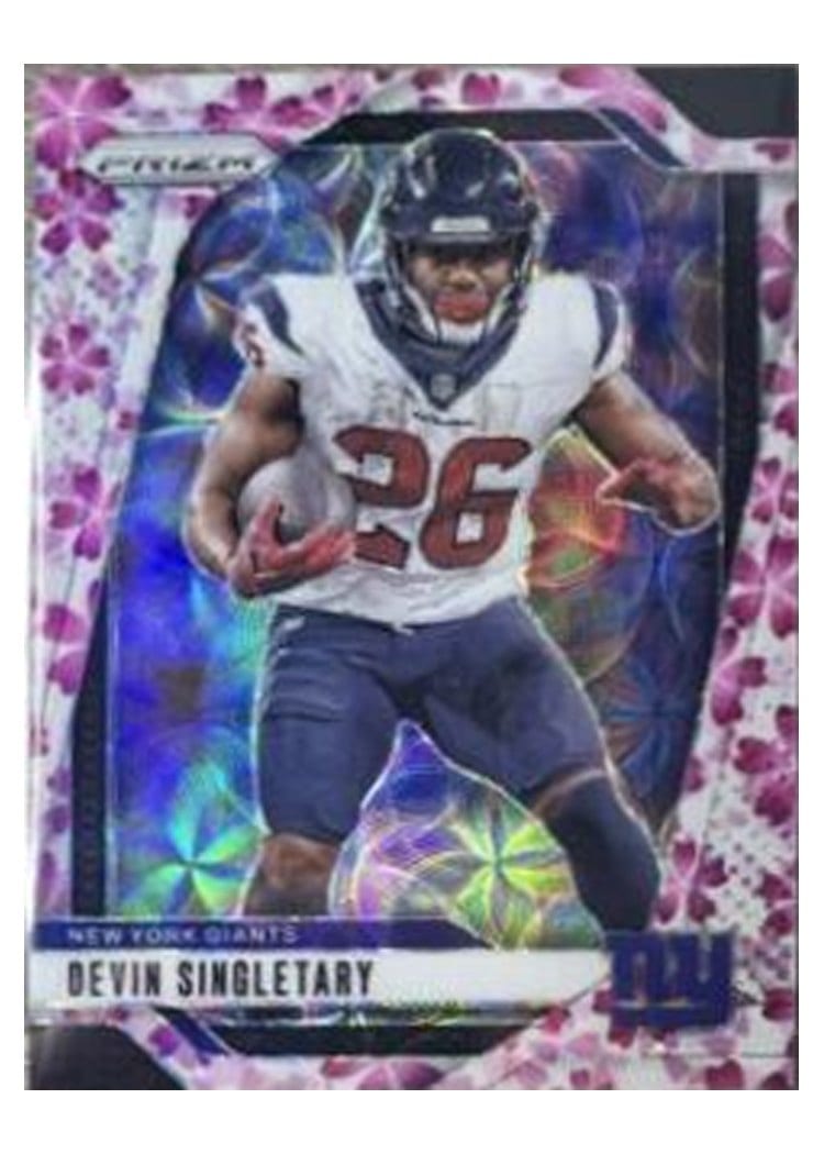 2024 Panini Prizm Base Set Devin Singletary #213 card