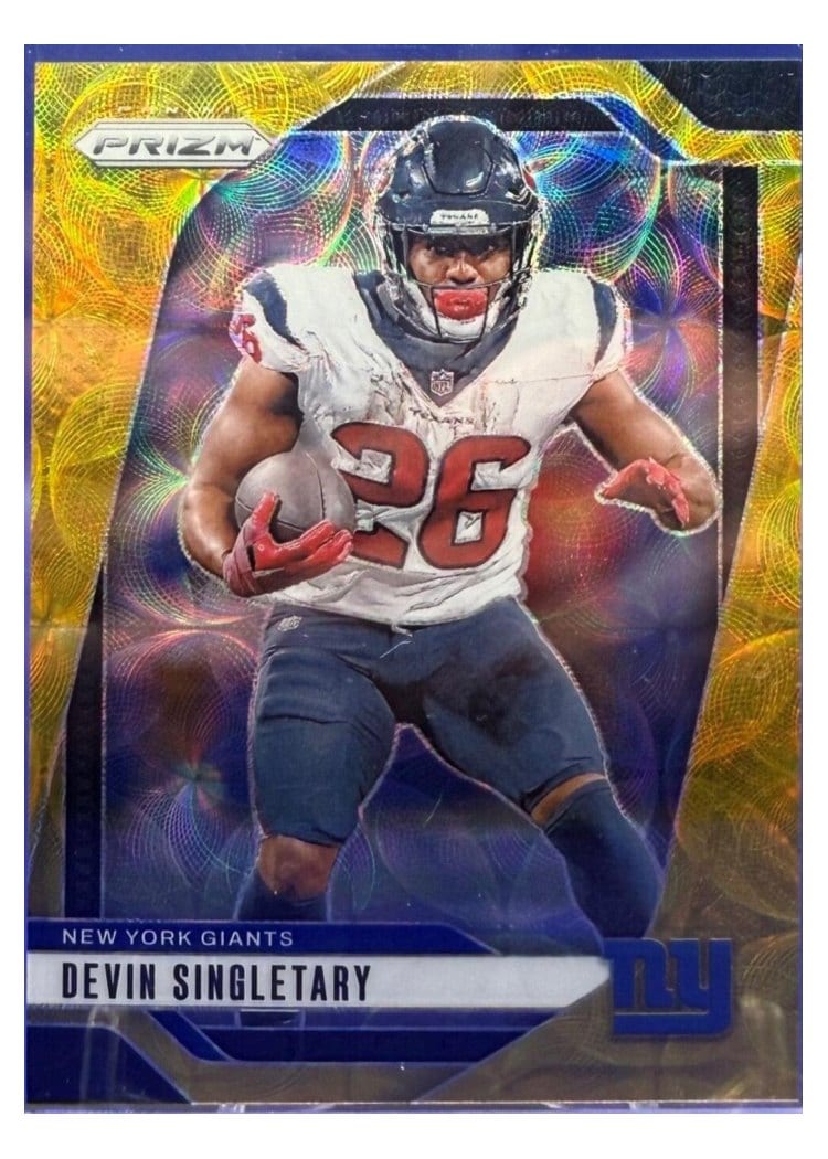 2024 Panini Prizm Base Set Devin Singletary #213 card