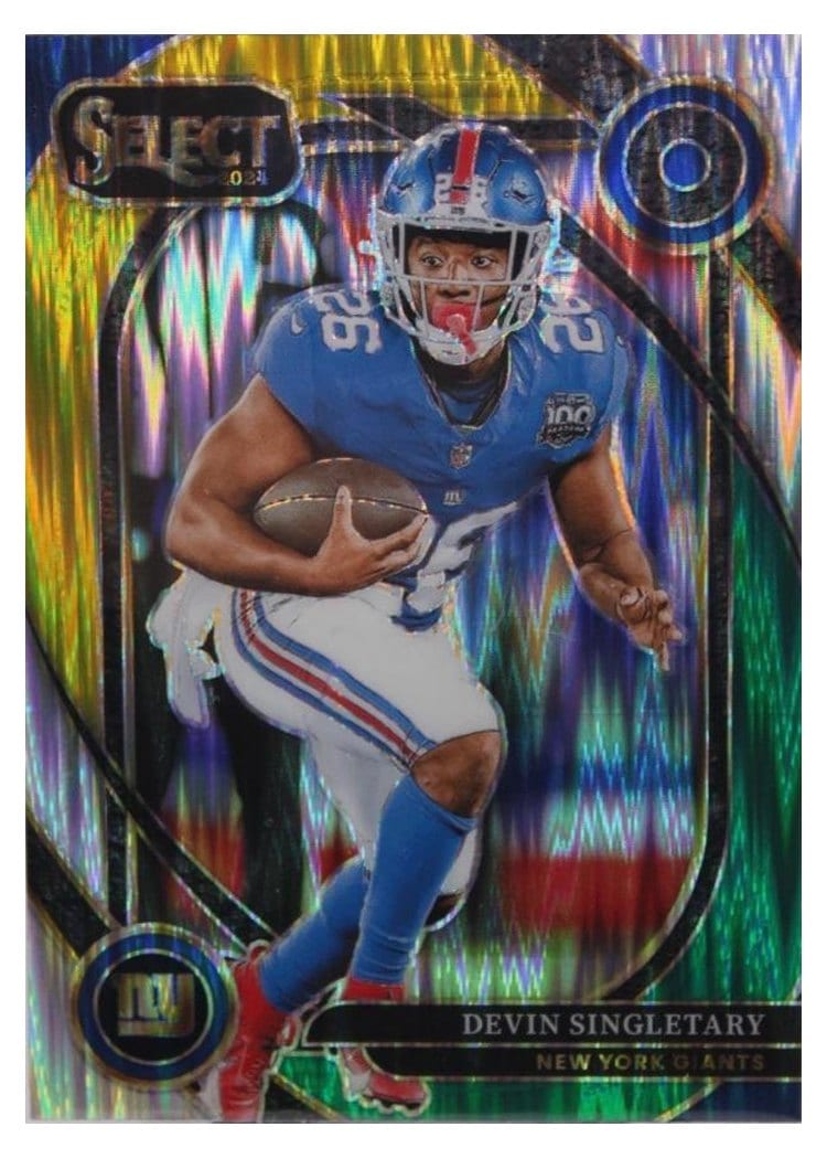 2024 Panini Select Base Set Devin Singletary #250 card