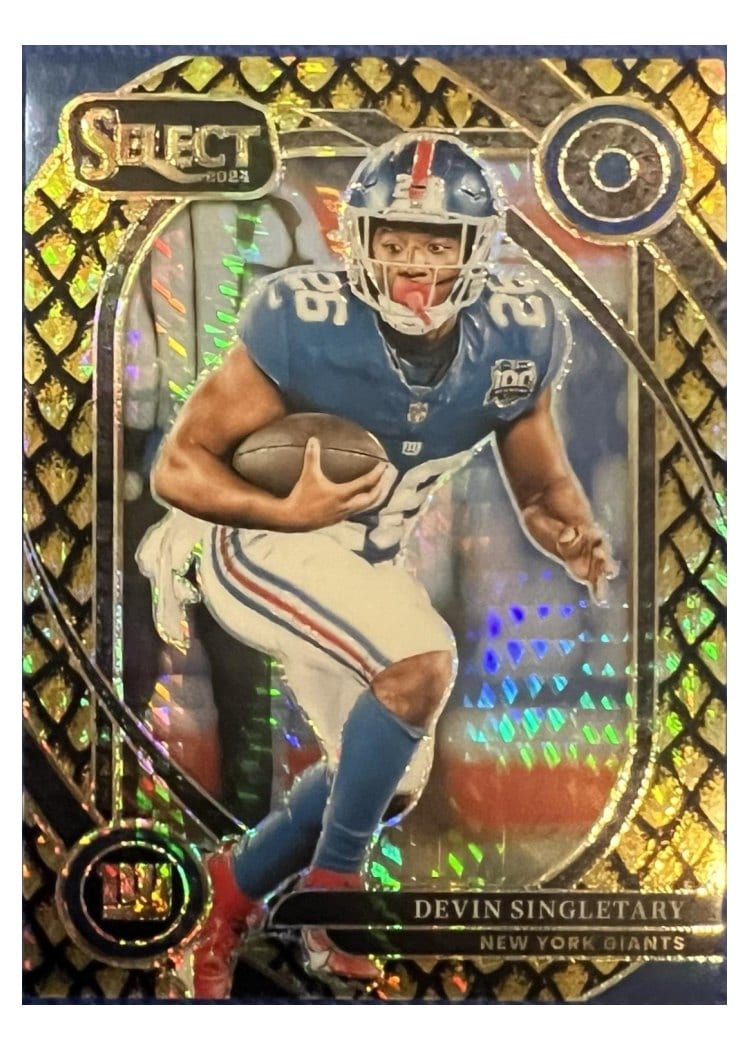 2024 Panini Select Base Set Devin Singletary #250 card