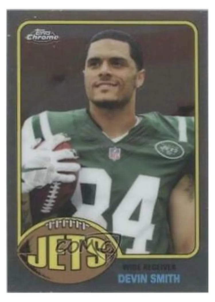 2015 Topps Chrome 1976 Devin Smith #76-DS card
