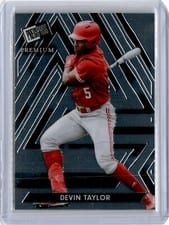 2024 Leaf Press Pass Premium Baseball Base Set Devin Taylor #16