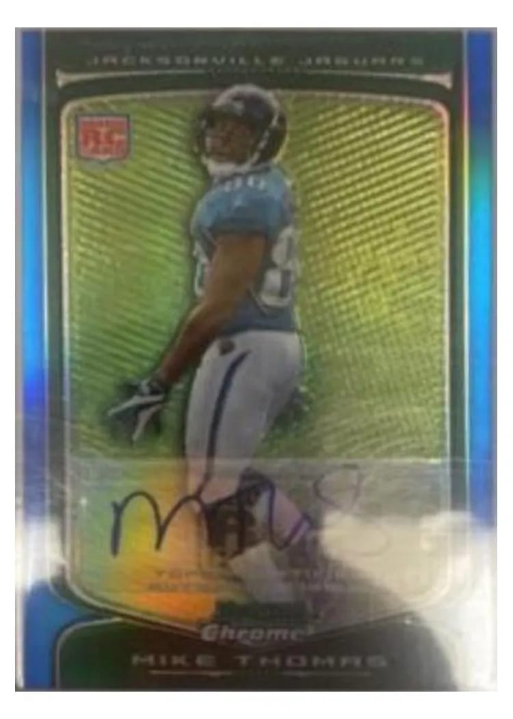 2008 Bowman Chrome Devin Thomas #BC88 card