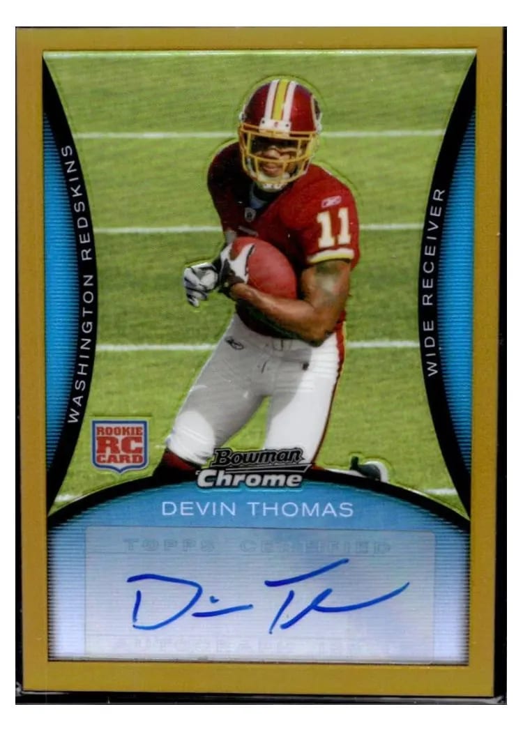 2008 Bowman Chrome Devin Thomas #BC88 card
