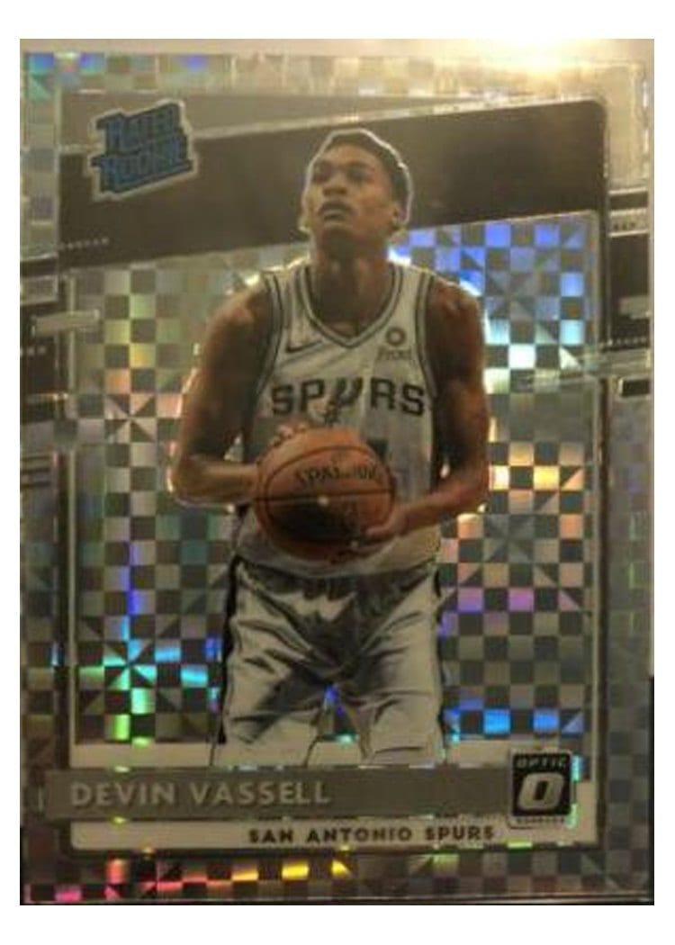 2020-21 Donruss Optic Base Set Devin Vassell #161 card