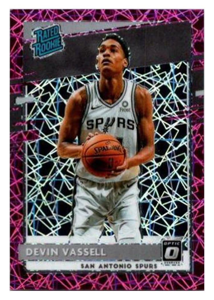 2020-21 Donruss Optic Base Set Devin Vassell #161 card