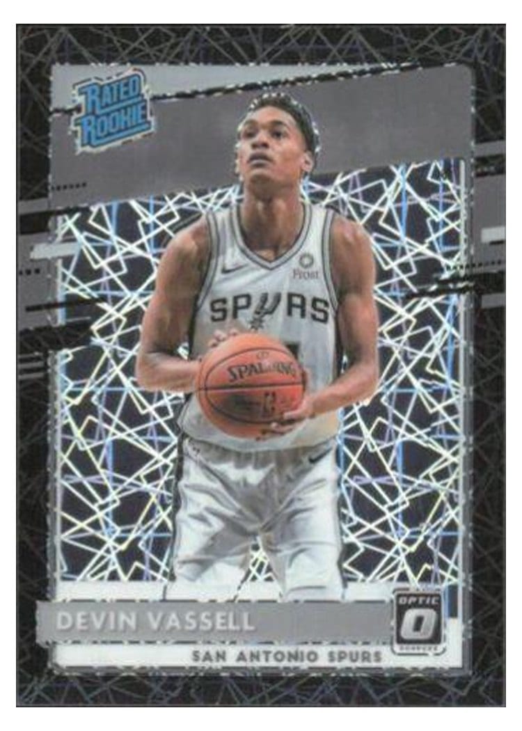 2020-21 Donruss Optic Base Set Devin Vassell #161 card