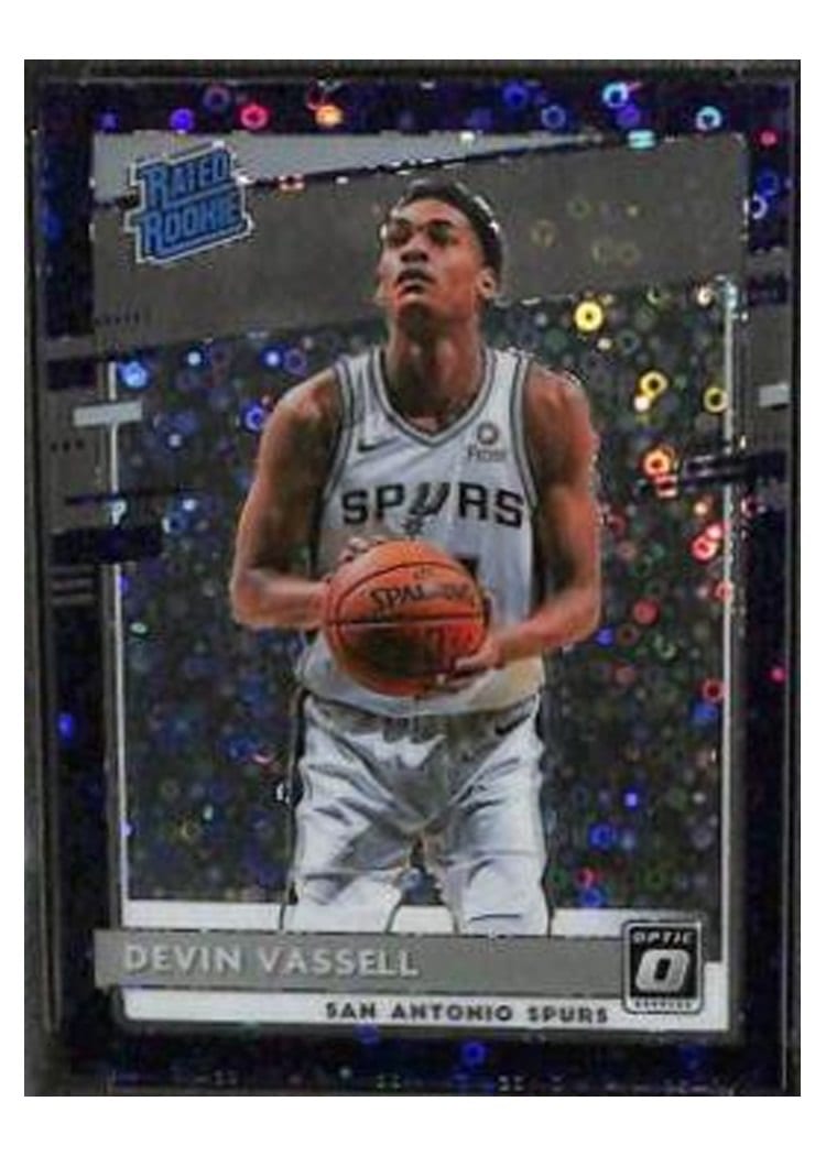 2020-21 Donruss Optic Base Set Devin Vassell #161 card