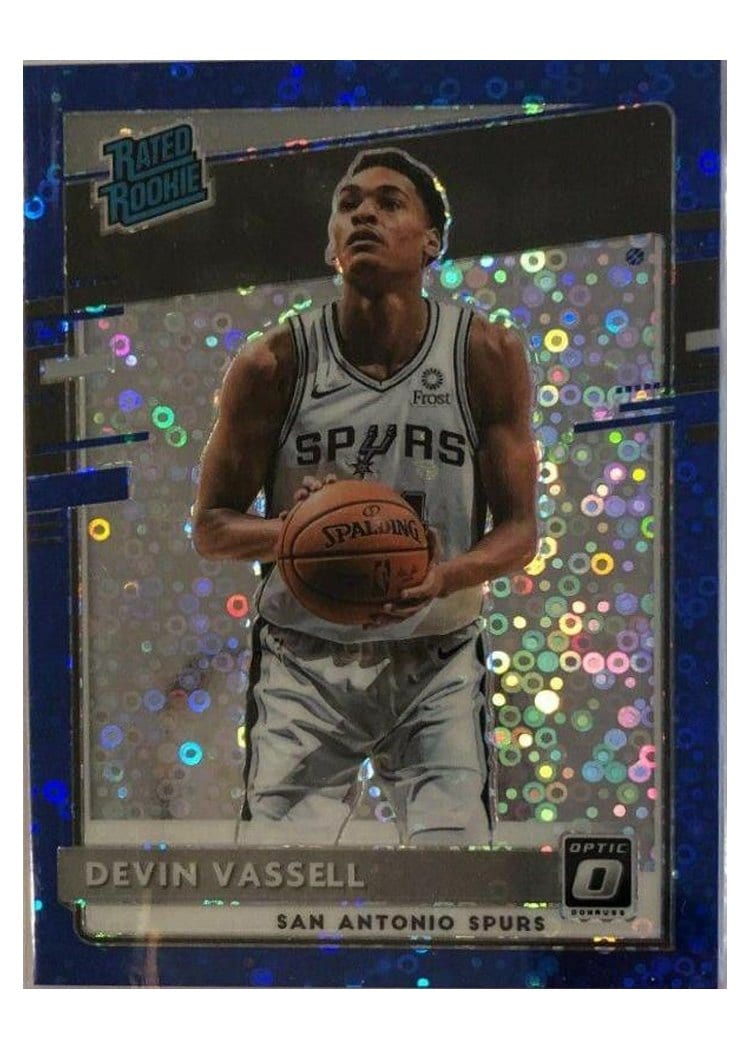 2020-21 Donruss Optic Base Set Devin Vassell #161 card