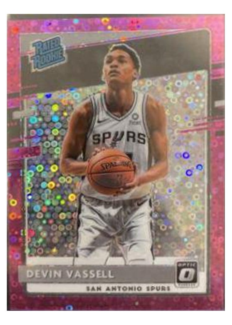 2020-21 Donruss Optic Base Set Devin Vassell #161 card