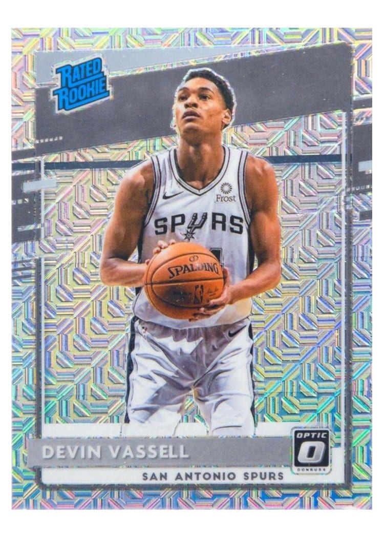 2020-21 Donruss Optic Base Set Devin Vassell #161 card