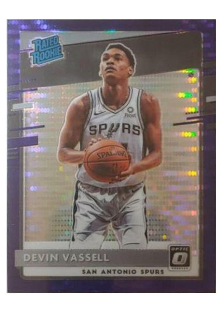 2020-21 Donruss Optic Base Set Devin Vassell #161 card