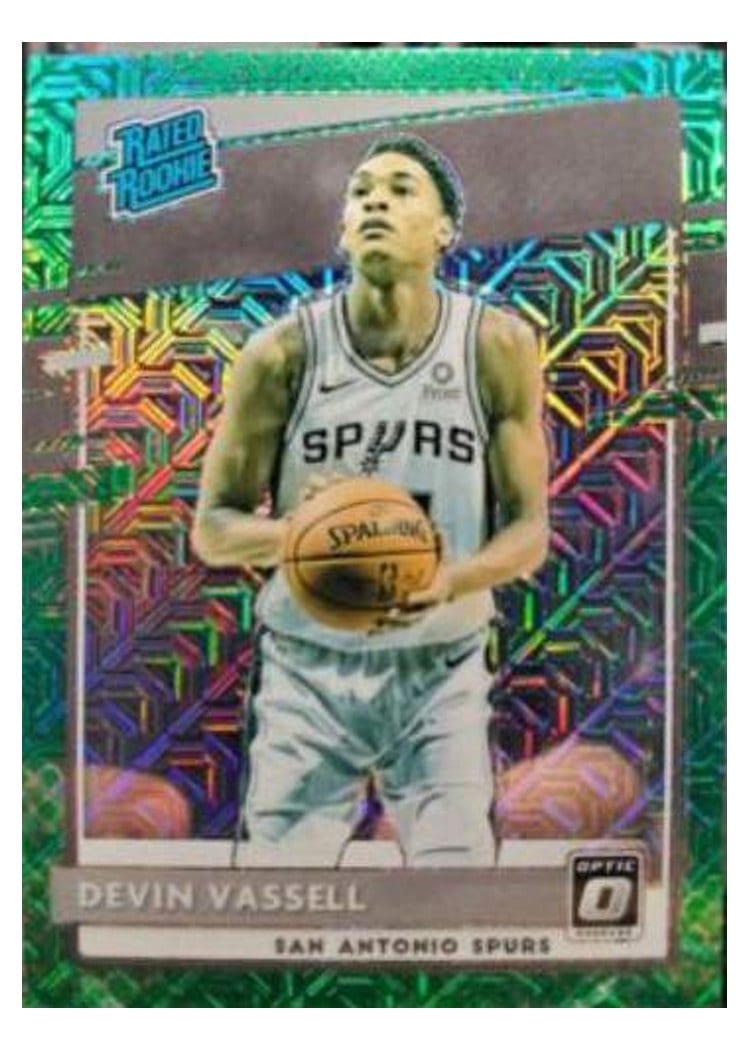 2020-21 Donruss Optic Base Set Devin Vassell #161 card