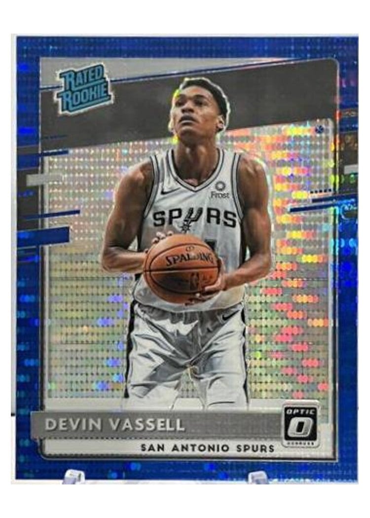 2020-21 Donruss Optic Base Set Devin Vassell #161 card