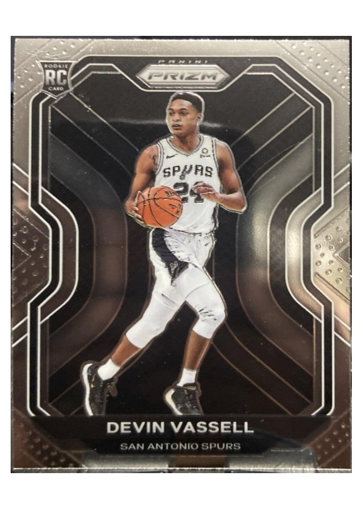 2020-21 Panini Prizm Base Set Devin Vassell #252 card