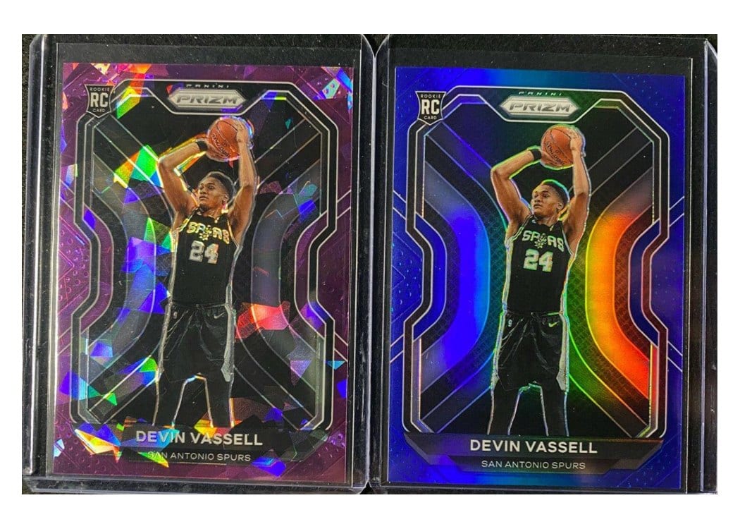 2020-21 Panini Prizm Base Set Devin Vassell #252 card