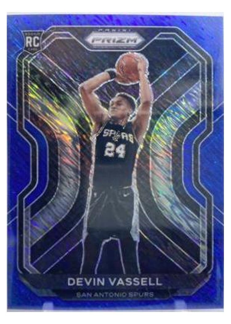 2020-21 Panini Prizm Base Set Devin Vassell #252 card