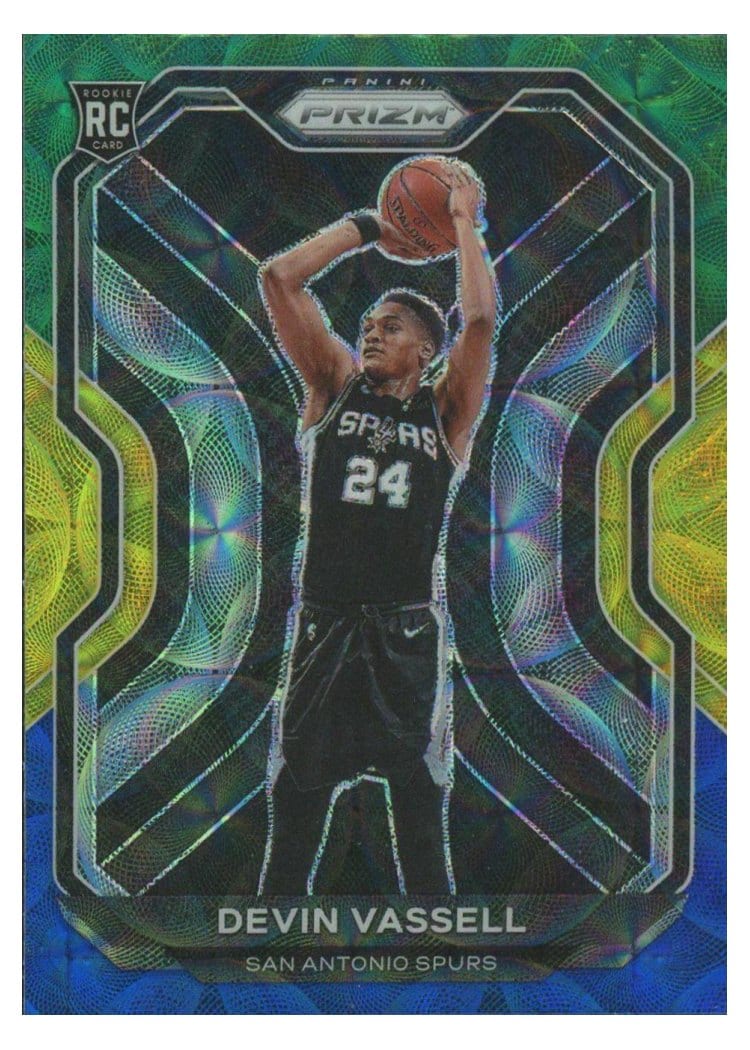 2020-21 Panini Prizm Base Set Devin Vassell #252 card