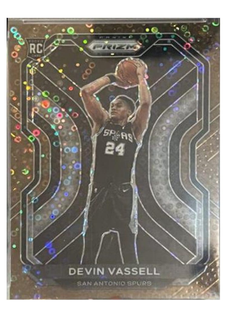 2020-21 Panini Prizm Base Set Devin Vassell #252 card