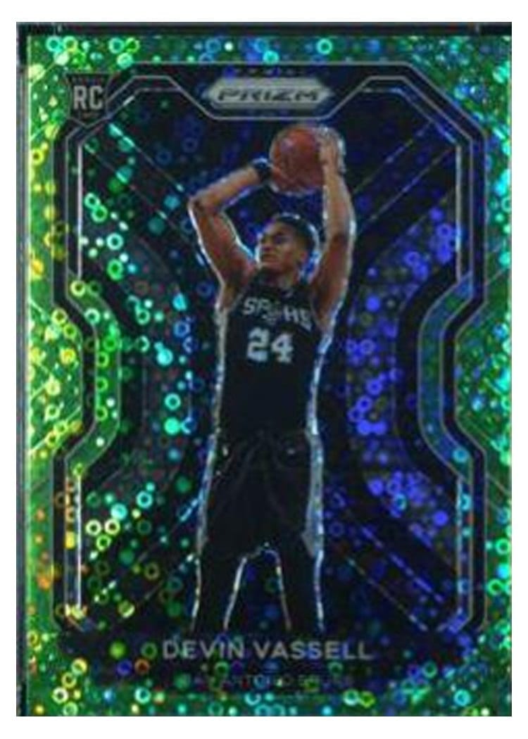 2020-21 Panini Prizm Base Set Devin Vassell #252 card