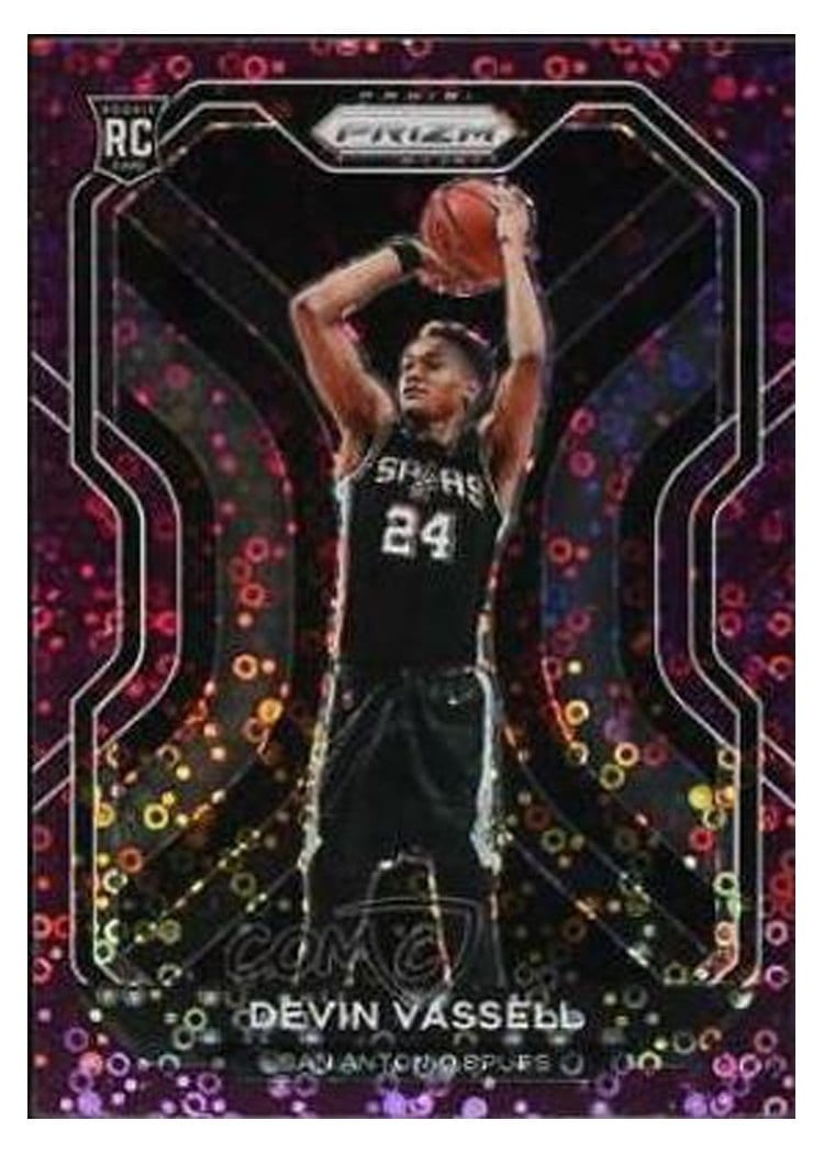 2020-21 Panini Prizm Base Set Devin Vassell #252 card