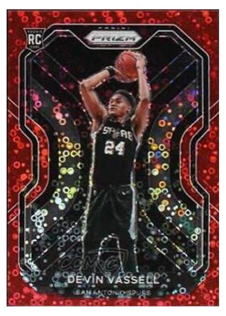 2020-21 Panini Prizm Base Set Devin Vassell #252 card