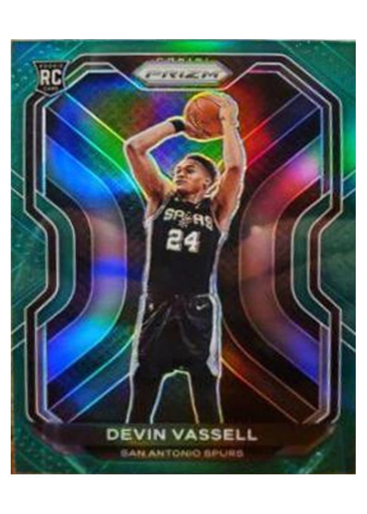 2020-21 Panini Prizm Base Set Devin Vassell #252 card