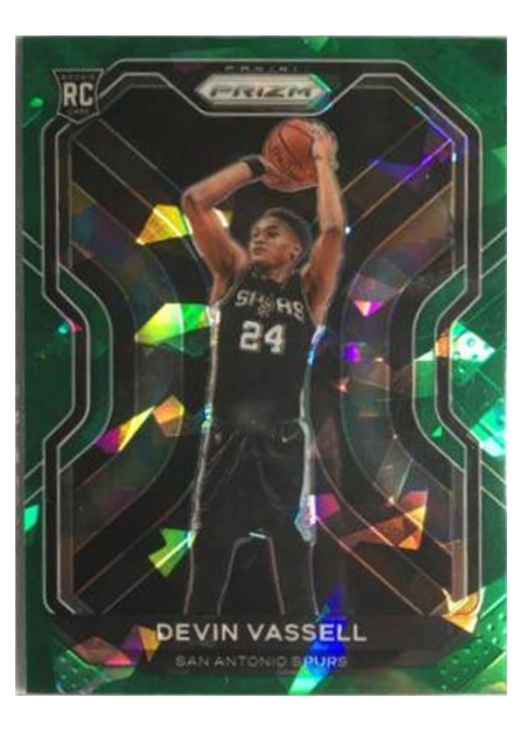 2020-21 Panini Prizm Base Set Devin Vassell #252 card