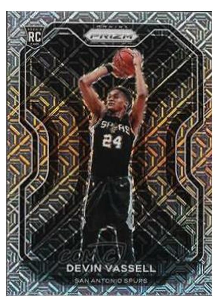 2020-21 Panini Prizm Base Set Devin Vassell #252 card