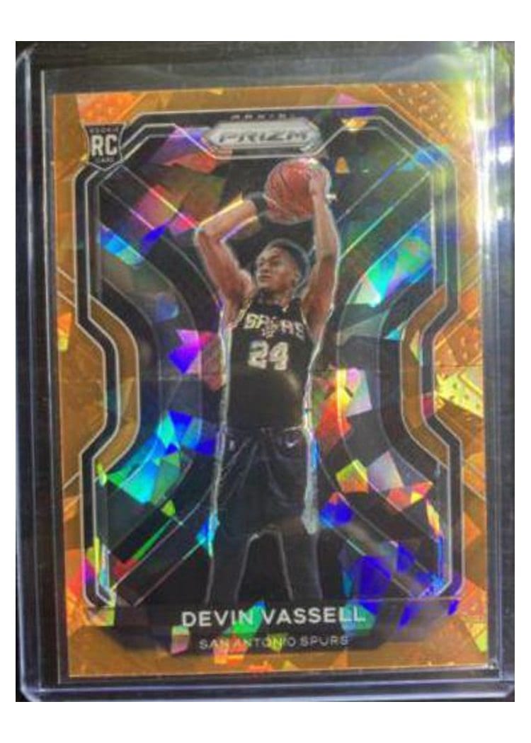 2020-21 Panini Prizm Base Set Devin Vassell #252 card