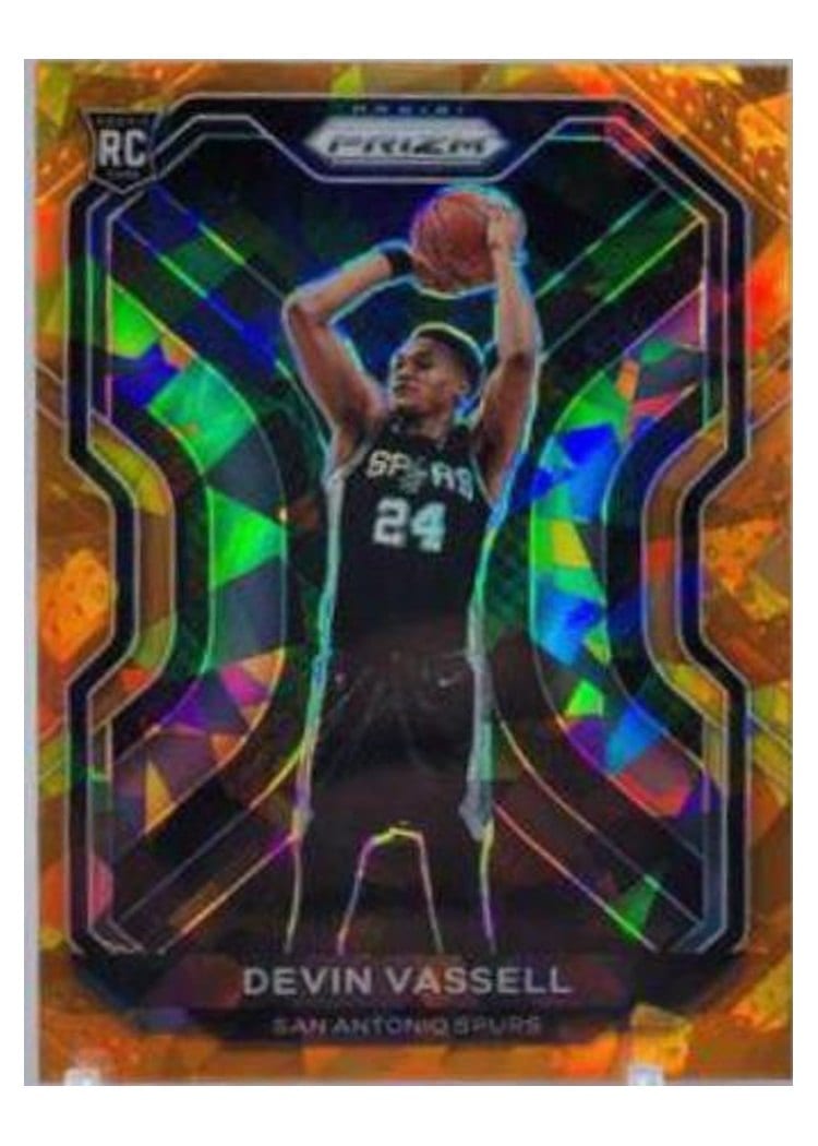 2020-21 Panini Prizm Base Set Devin Vassell #252 card