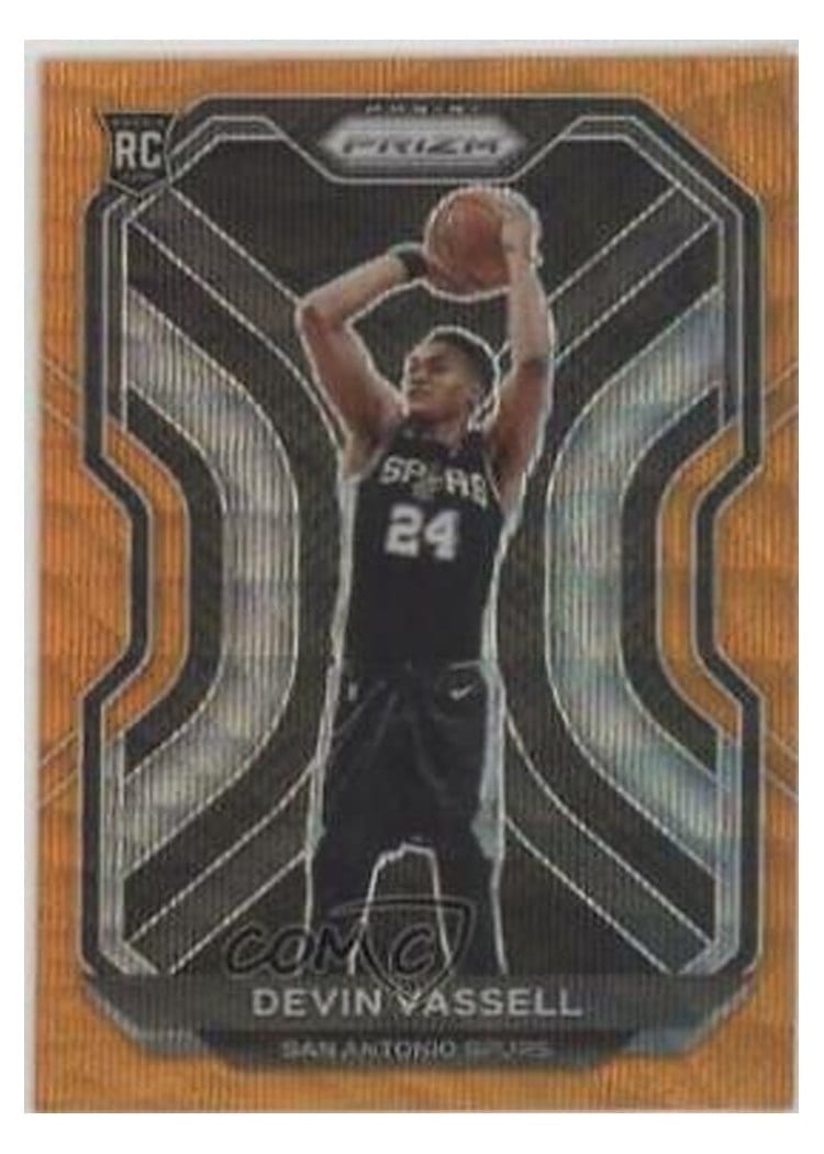 2020-21 Panini Prizm Base Set Devin Vassell #252 card