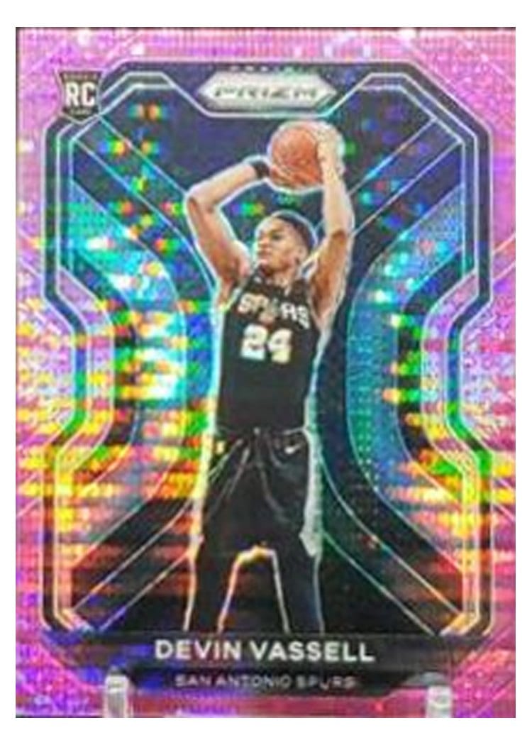 2020-21 Panini Prizm Base Set Devin Vassell #252 card