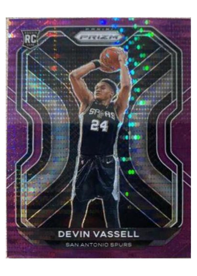 2020-21 Panini Prizm Base Set Devin Vassell #252 card