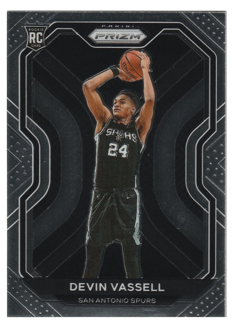 2020-21 Panini Prizm Base Set Devin Vassell #252 card
